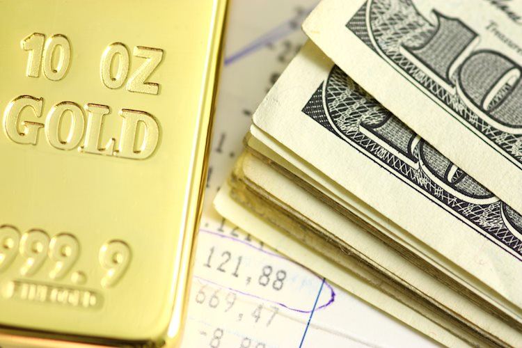 金价价格分析:触及日缐低位,遇阻1,800美元